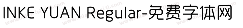 INKE YUAN Regular字体转换